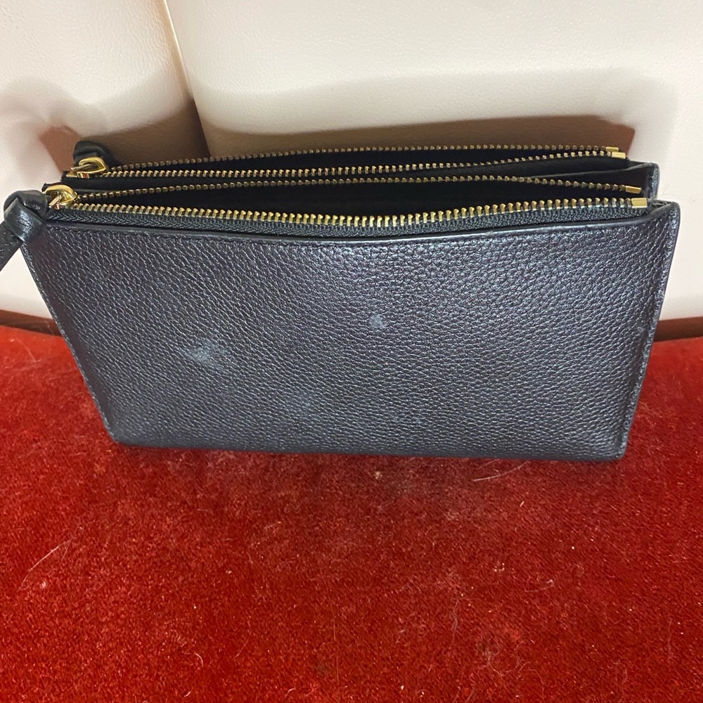 Kate Spade Mulberry Street Small Malea Black Leather Bifold Wallet - Picture 5 of 6